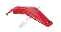 Plastic, rear fender Maier for Honda XR200R 1981 and 82  Tahitian Red color